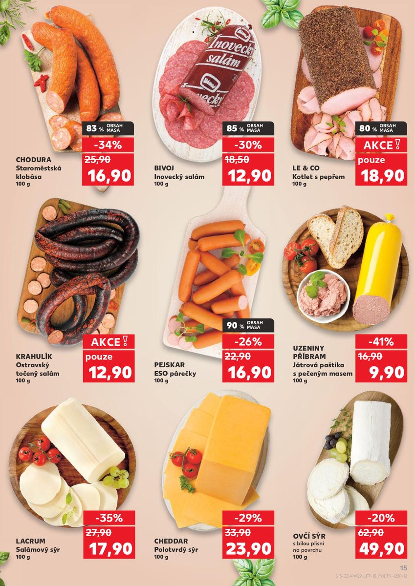 Kaufland catalog page 15 — 2026-07-15 to 2026-07-21