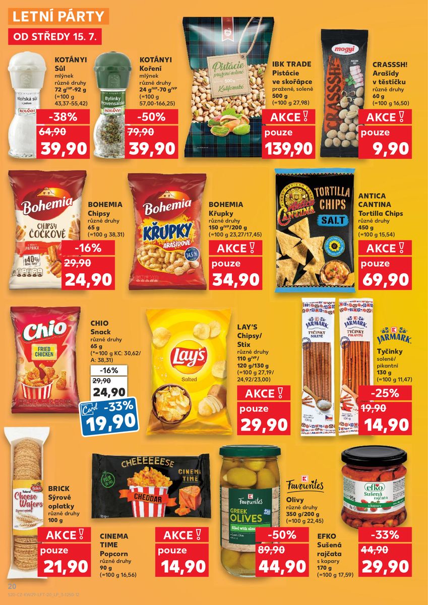 Kaufland catalog page 20 — 2026-07-15 to 2026-07-21