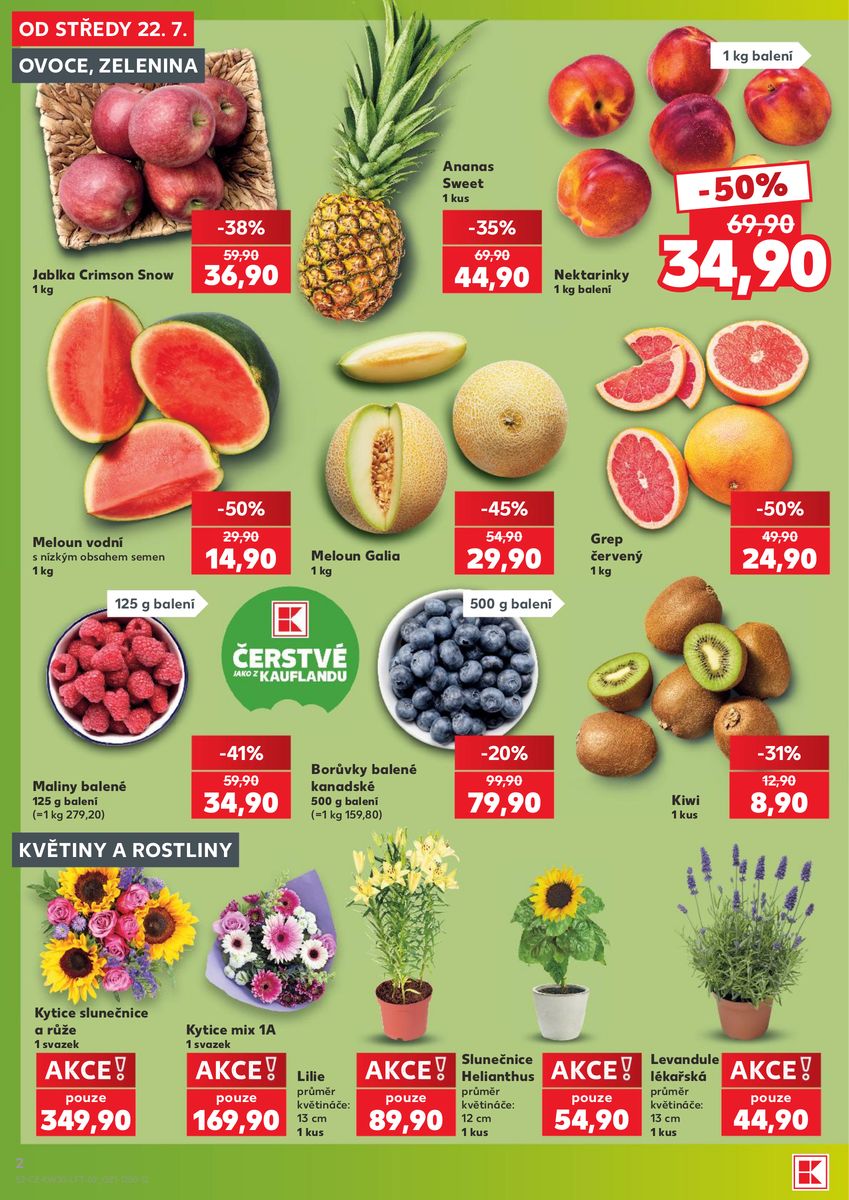 Kaufland catalog page 2 — 2026-07-22 to 2026-07-28