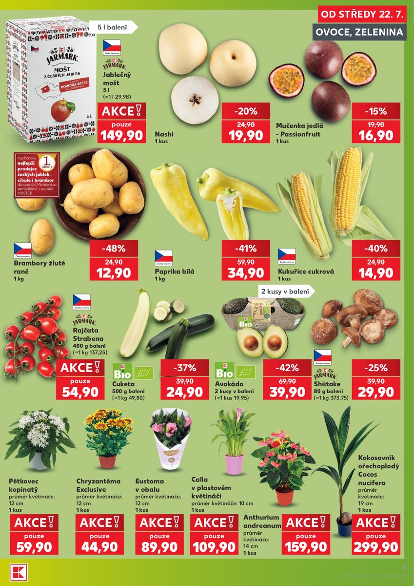 Kaufland catalog page 3 — 2026-07-22 to 2026-07-28