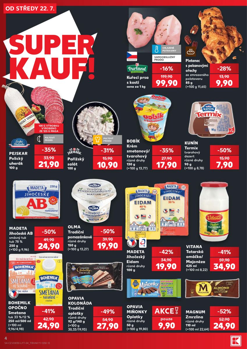 Kaufland catalog page 4 — 2026-07-22 to 2026-07-28