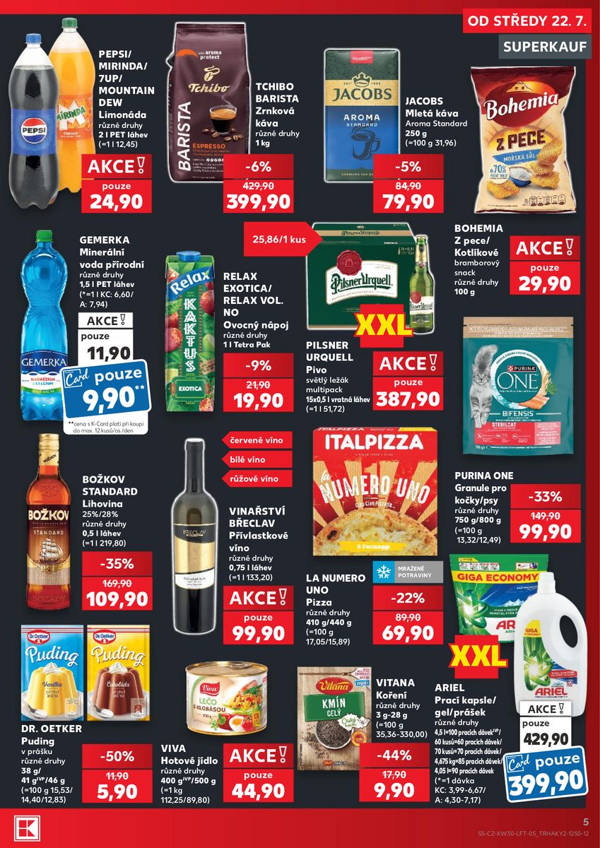 Kaufland catalog page 5 — 2026-07-22 to 2026-07-28