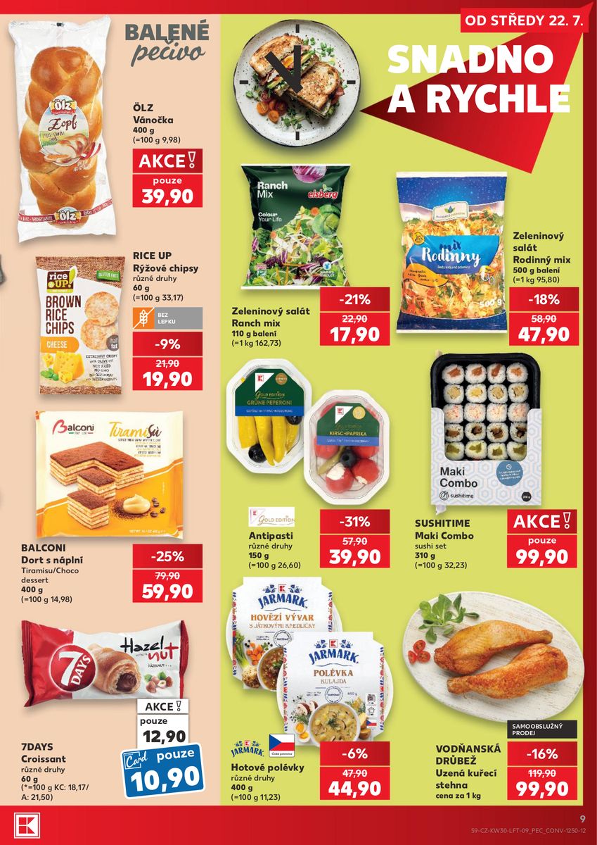 Kaufland catalog page 9 — 2026-07-22 to 2026-07-28
