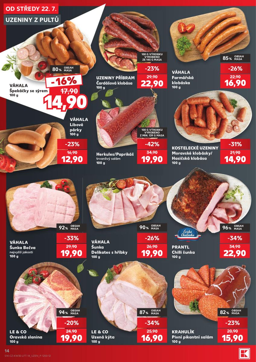 Kaufland catalog page 14 — 2026-07-22 to 2026-07-28