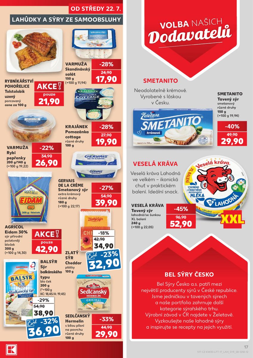 Kaufland catalog page 17 — 2026-07-22 to 2026-07-28