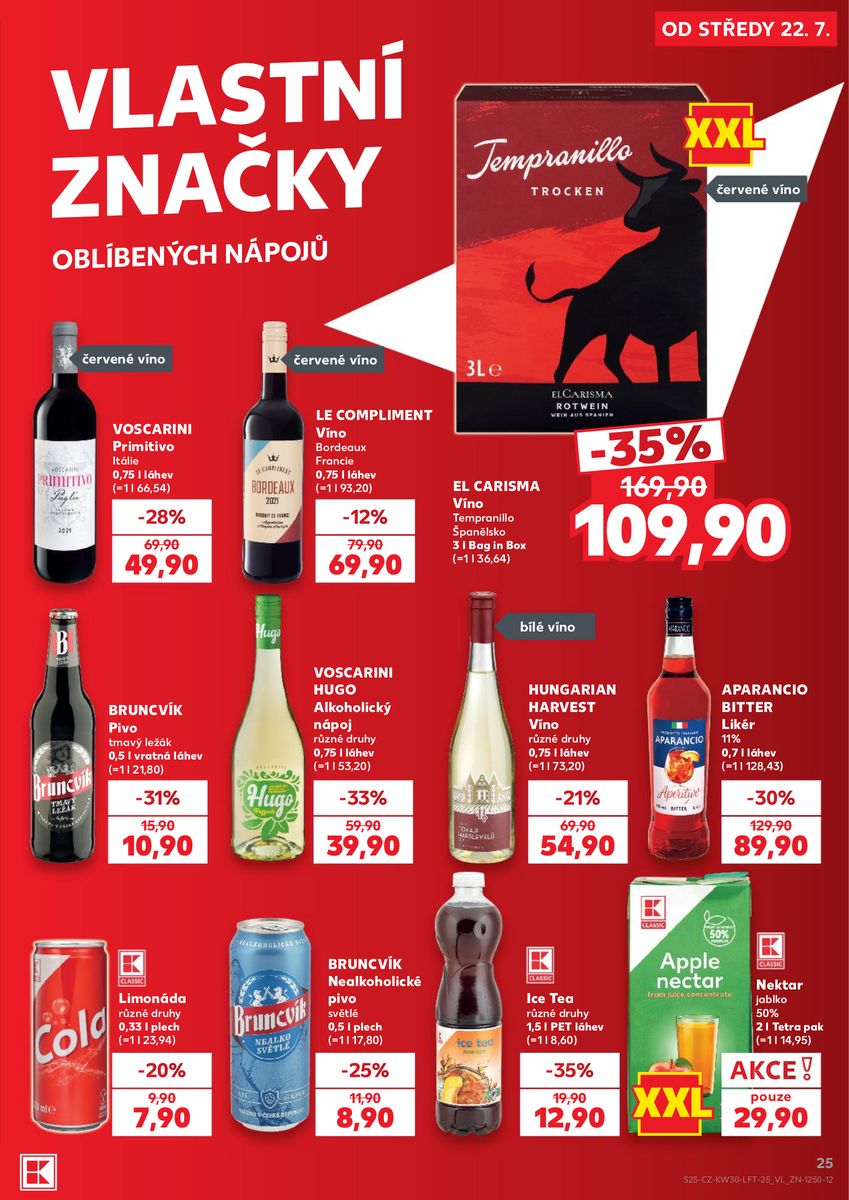 Kaufland catalog page 25 — 2026-07-22 to 2026-07-28