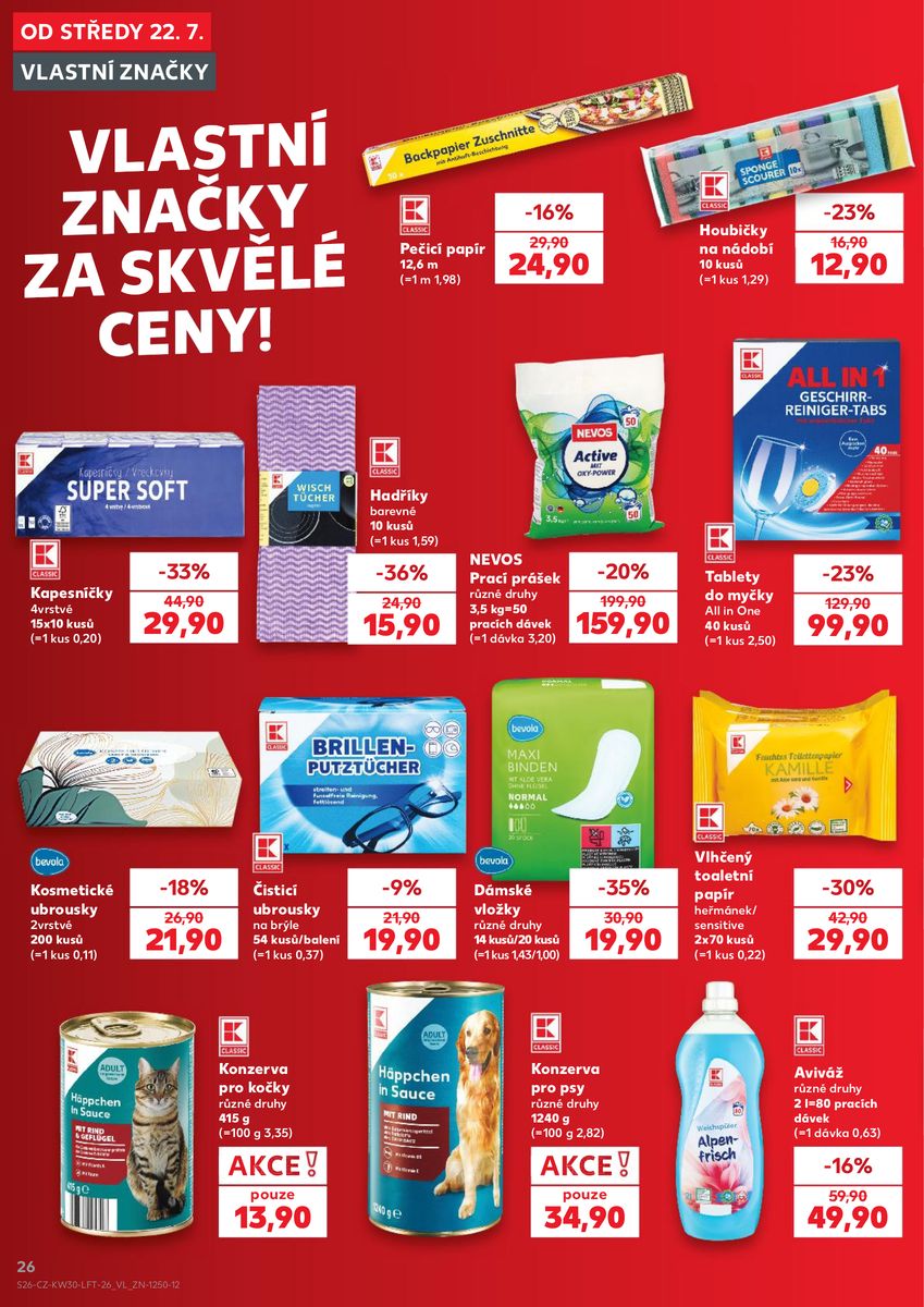 Kaufland catalog page 26 — 2026-07-22 to 2026-07-28