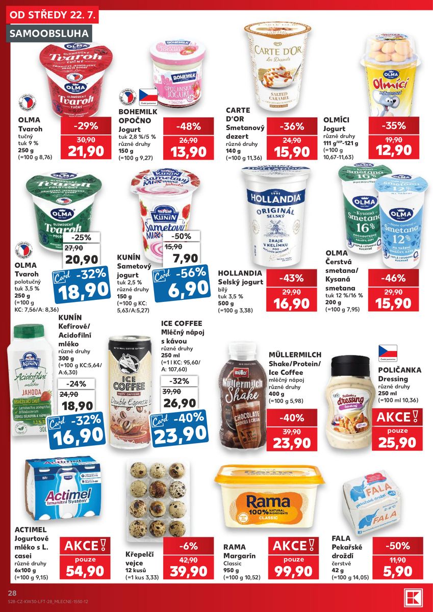 Kaufland catalog page 28 — 2026-07-22 to 2026-07-28