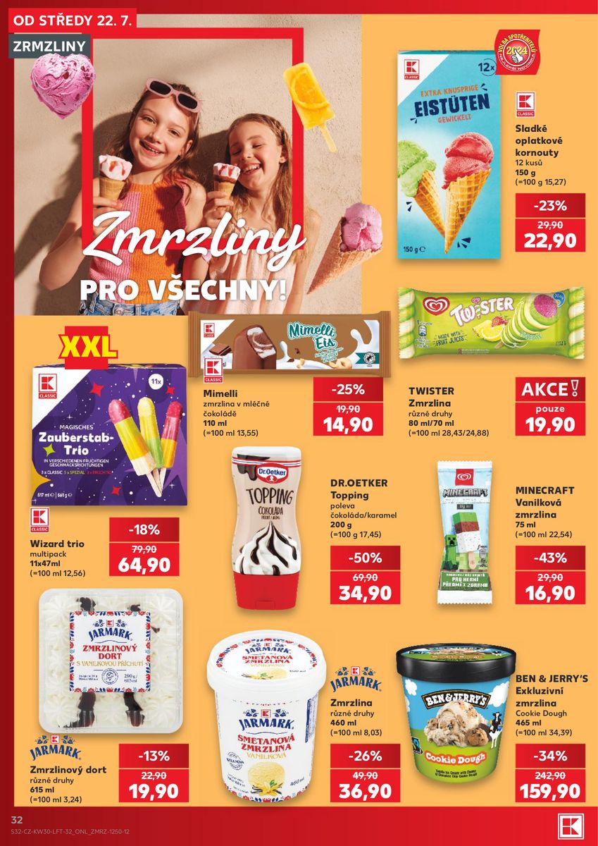 Kaufland catalog page 32 — 2026-07-22 to 2026-07-28