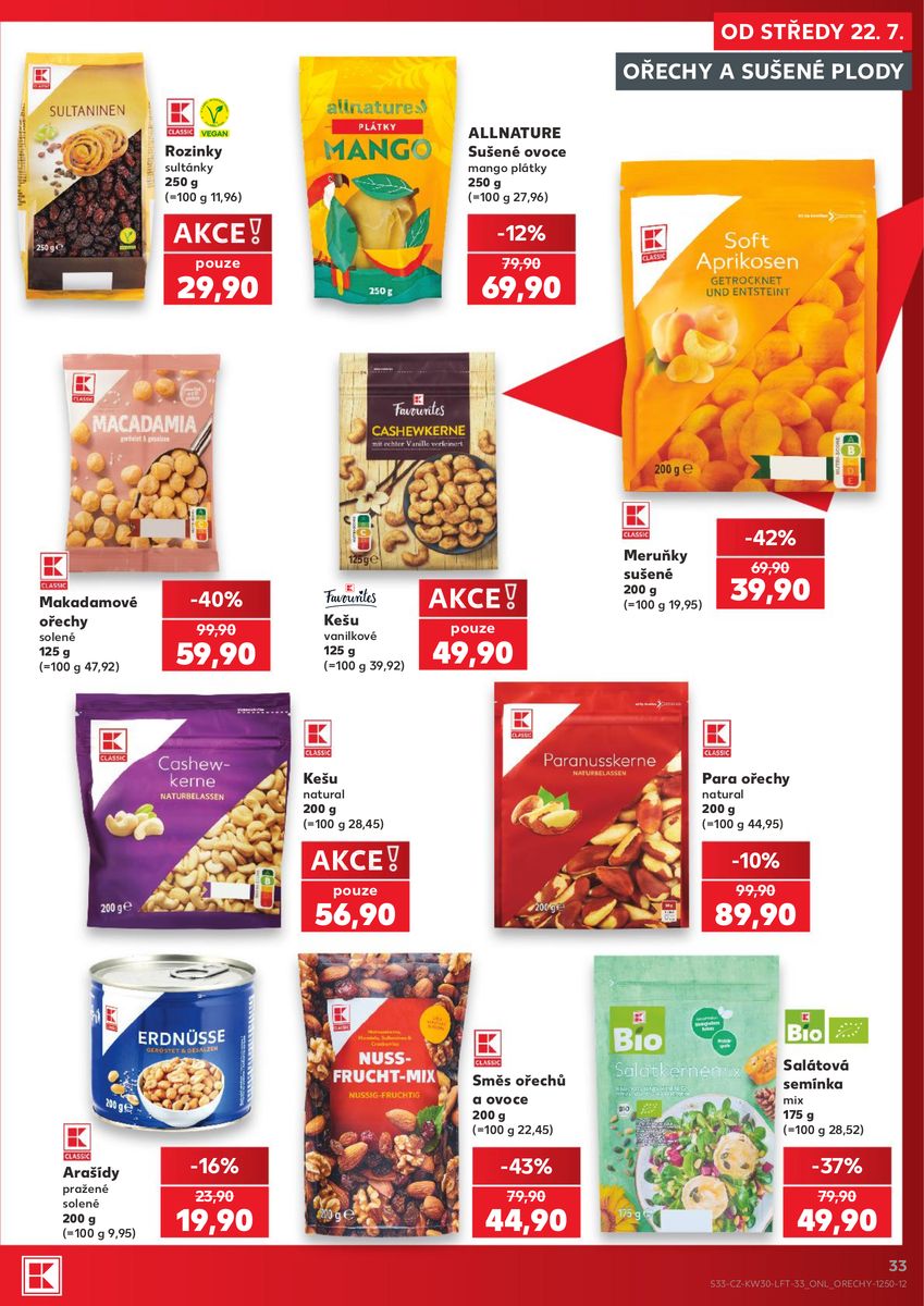 Kaufland catalog page 33 — 2026-07-22 to 2026-07-28