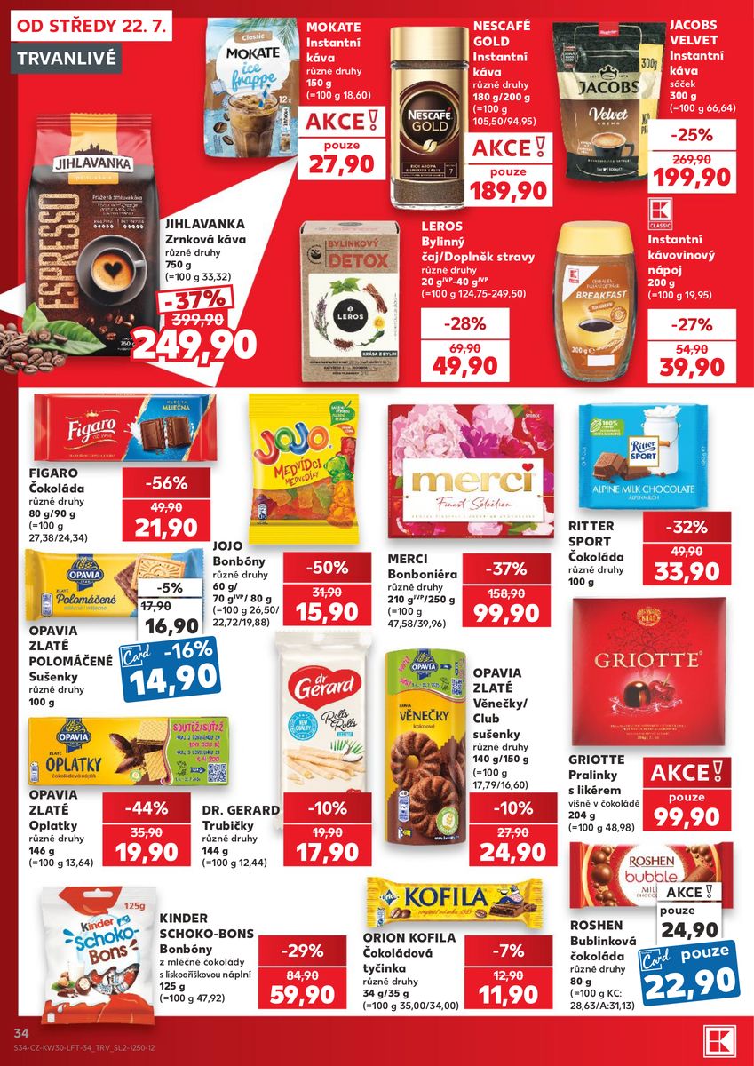 Kaufland catalog page 34 — 2026-07-22 to 2026-07-28