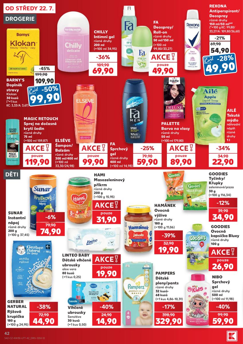 Kaufland catalog page 42 — 2026-07-22 to 2026-07-28