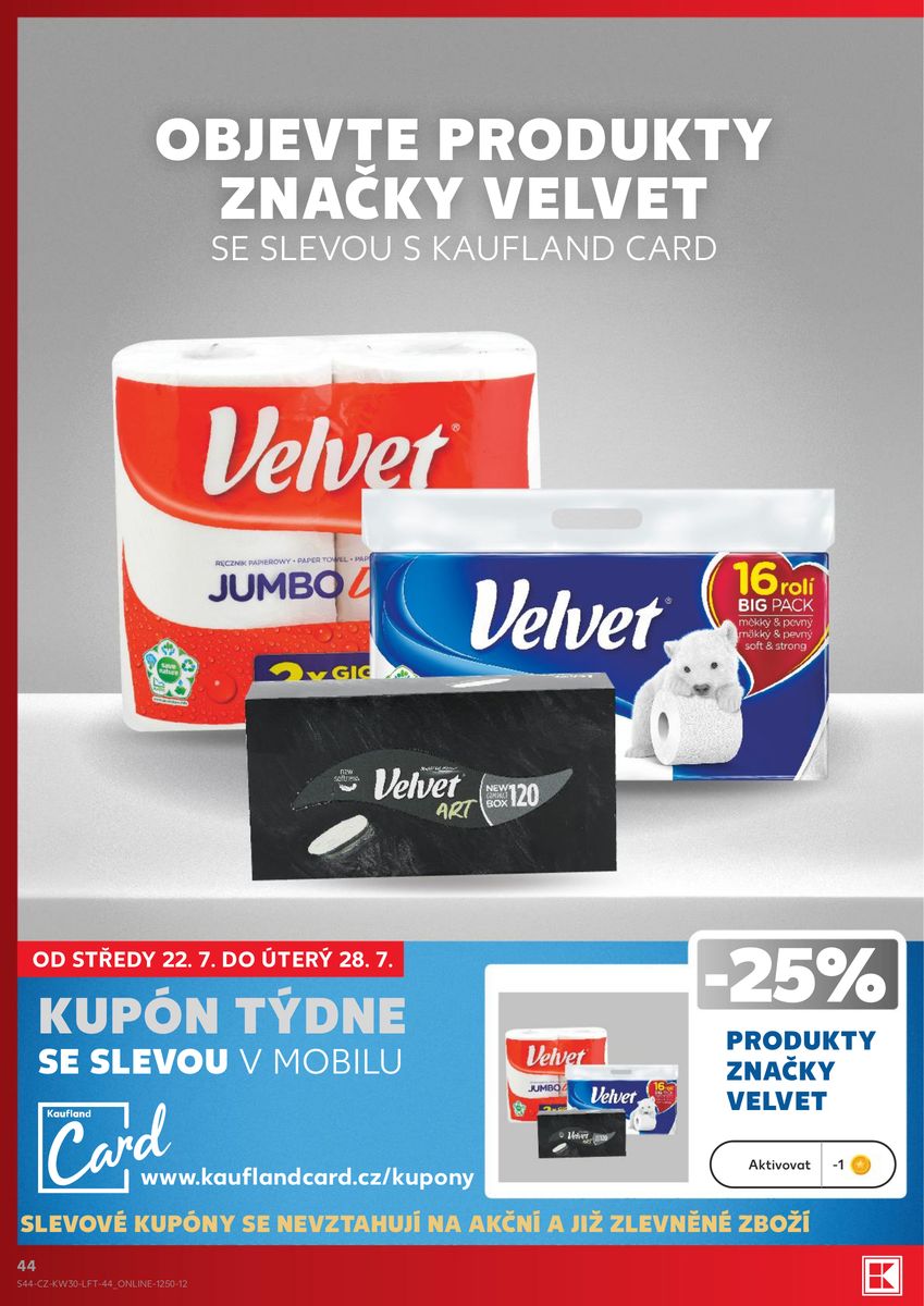 Kaufland catalog page 44 — 2026-07-22 to 2026-07-28