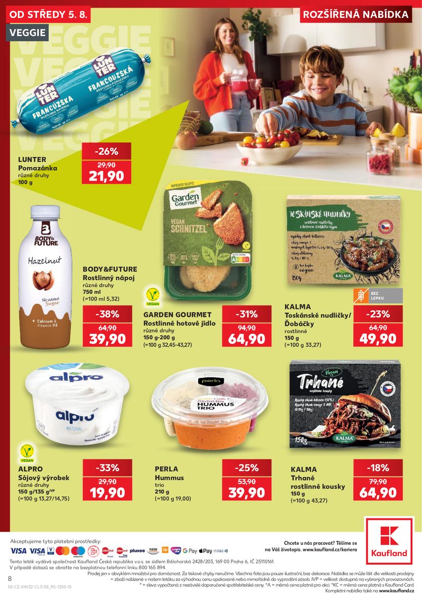 Kaufland catalog page 8 — 2026-08-05 to 2026-09-01