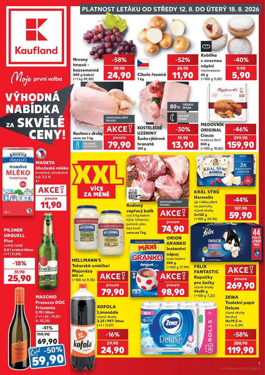 Kaufland catalog 2026-08-12 to 2026-08-18