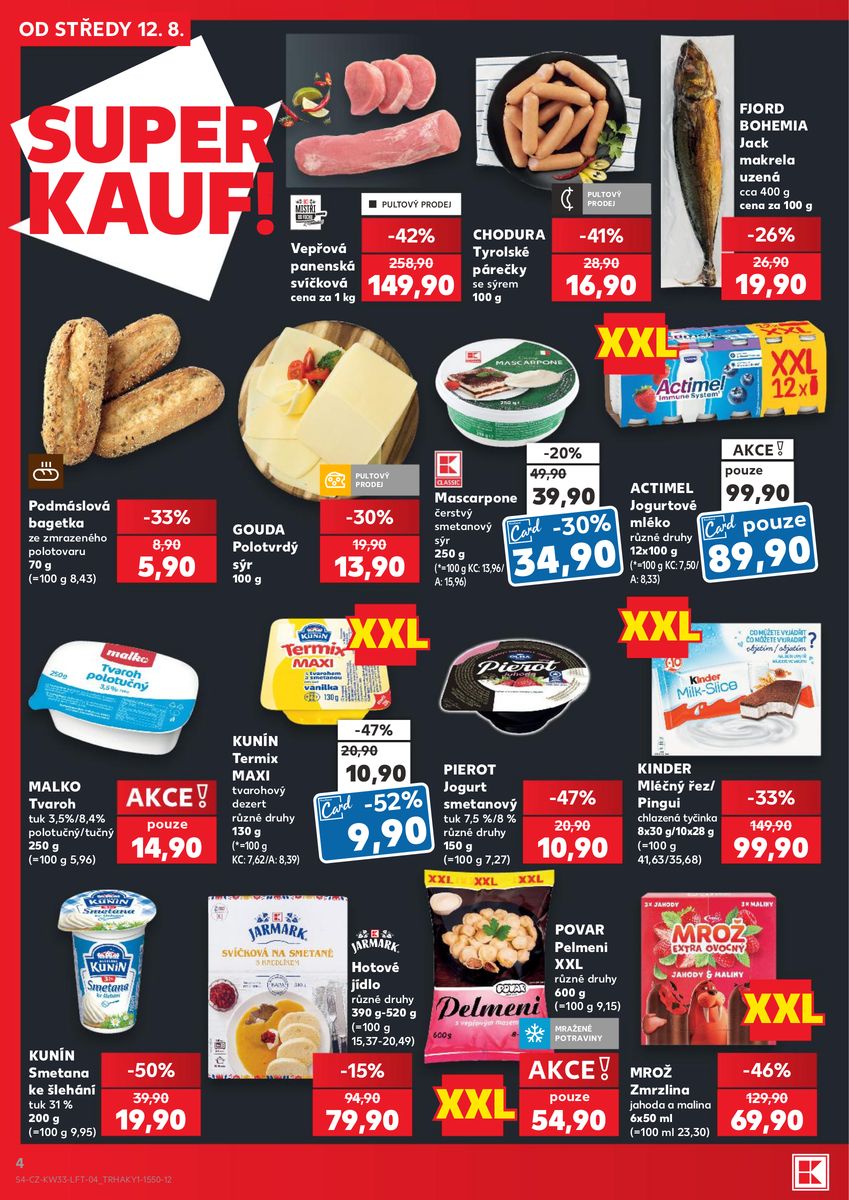 Kaufland catalog page 4 — 2026-08-12 to 2026-08-18