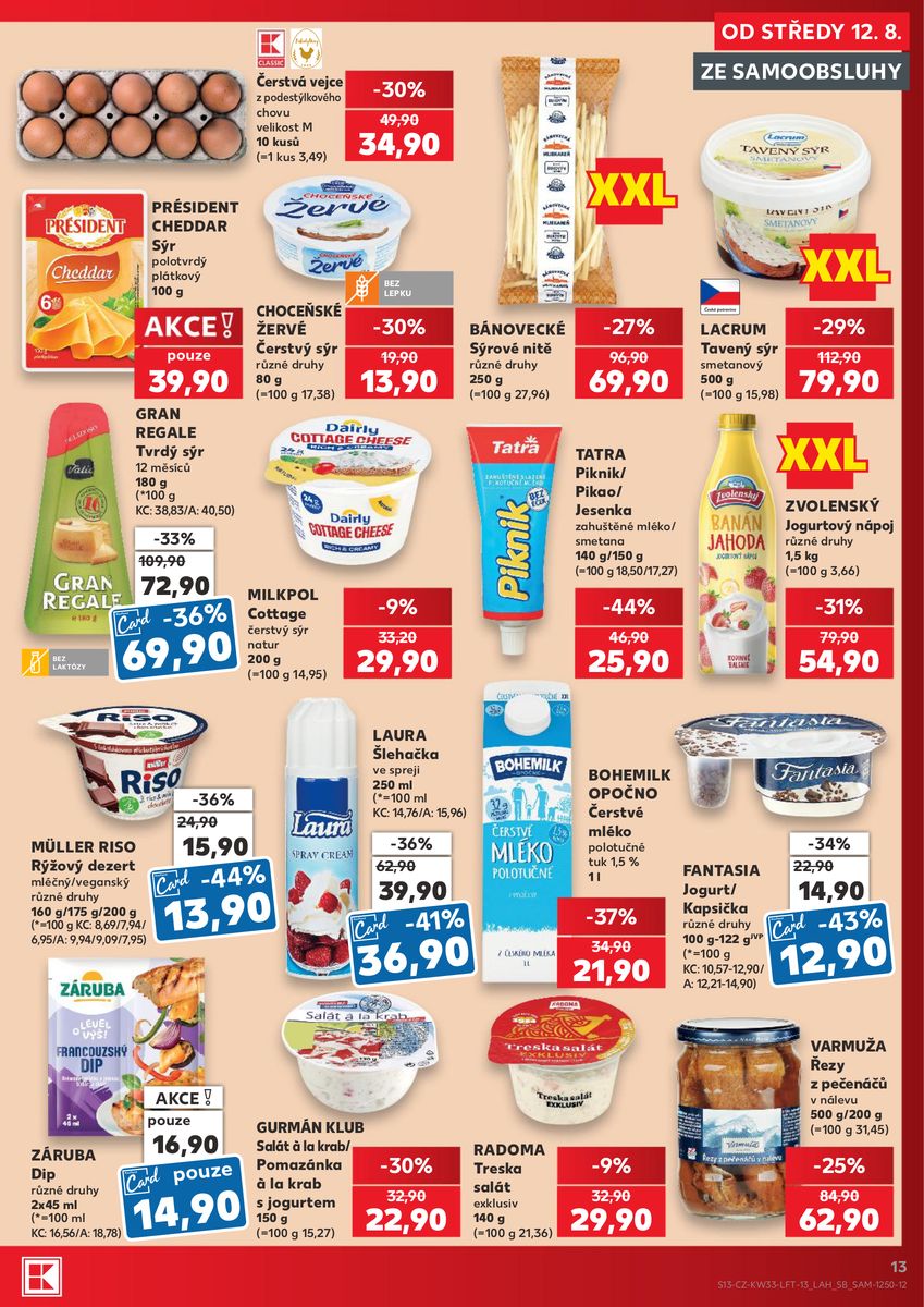 Kaufland catalog page 13 — 2026-08-12 to 2026-08-18