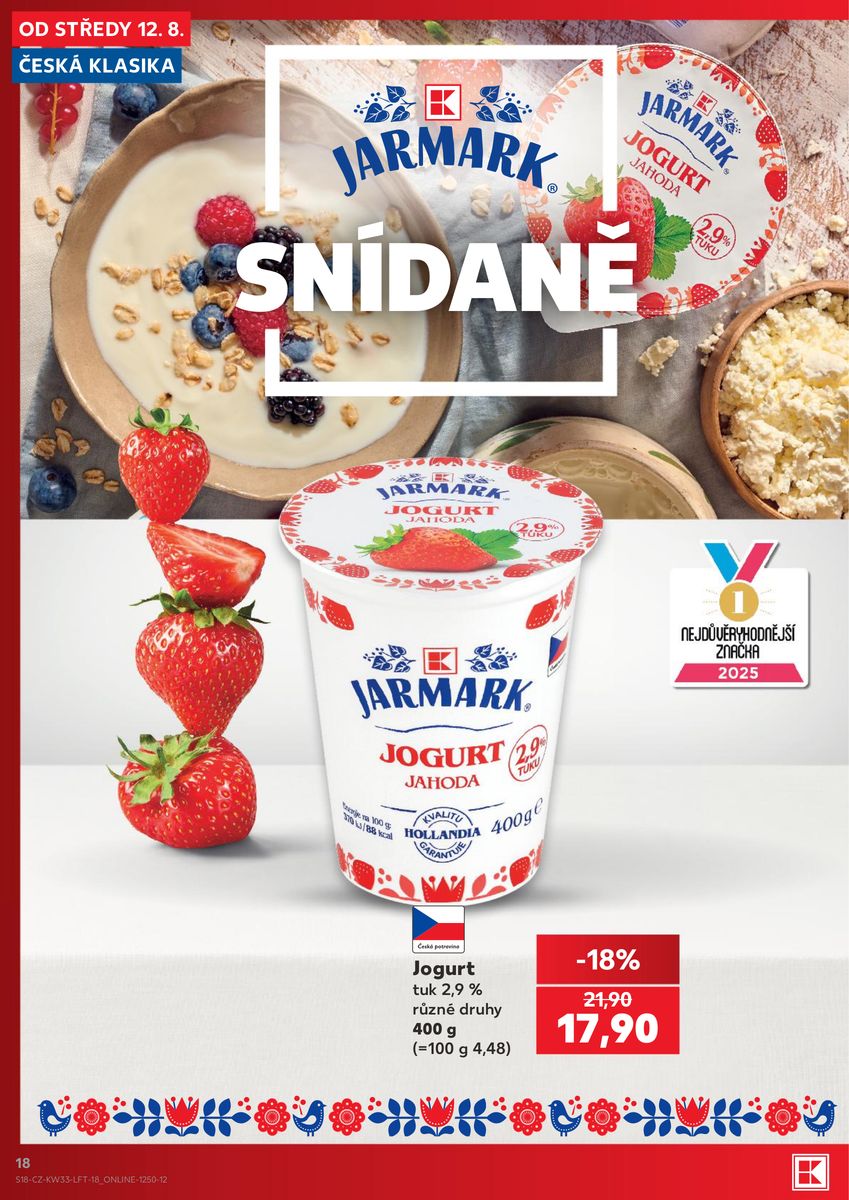 Kaufland catalog page 18 — 2026-08-12 to 2026-08-18
