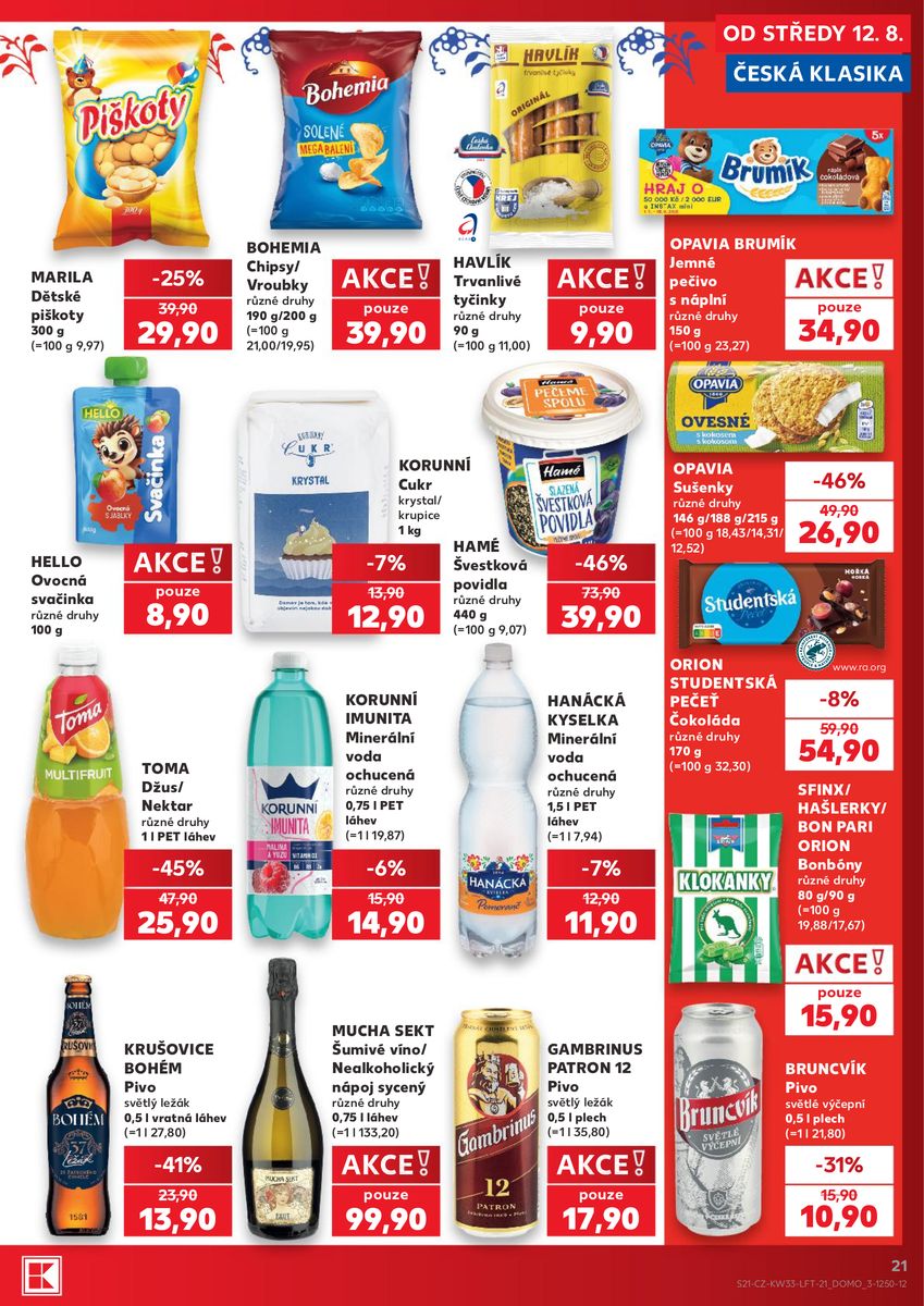Kaufland catalog page 21 — 2026-08-12 to 2026-08-18