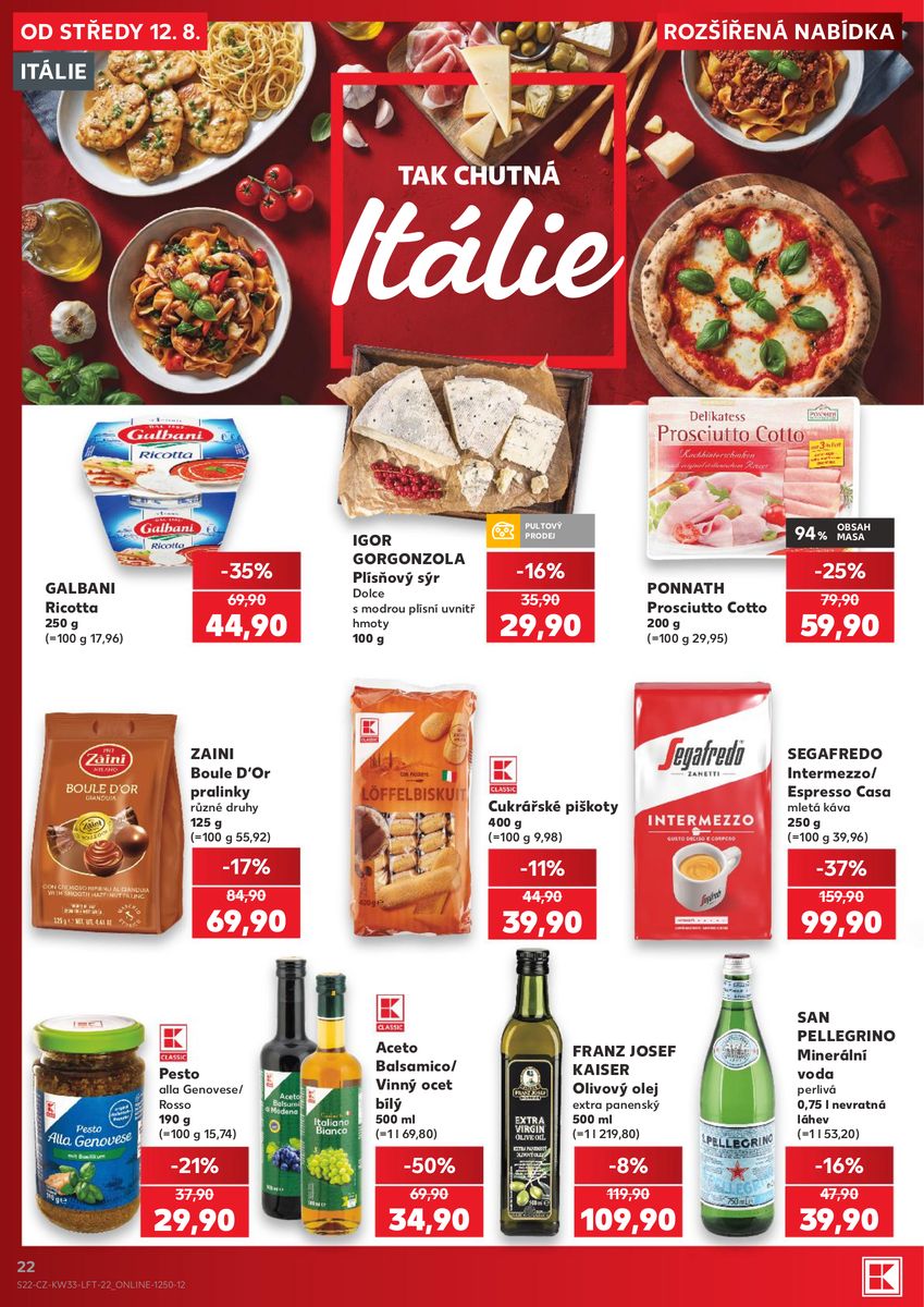 Kaufland catalog page 22 — 2026-08-12 to 2026-08-18