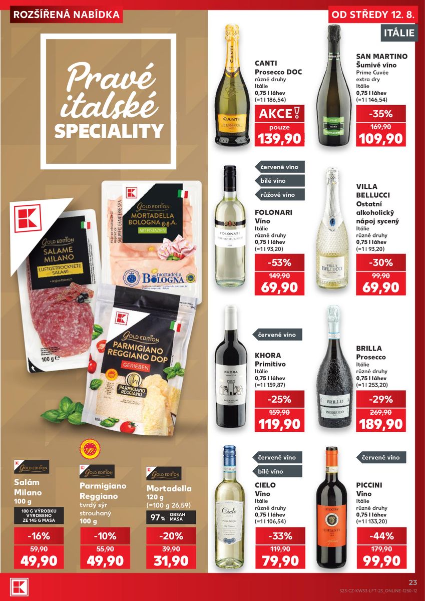 Kaufland catalog page 23 — 2026-08-12 to 2026-08-18