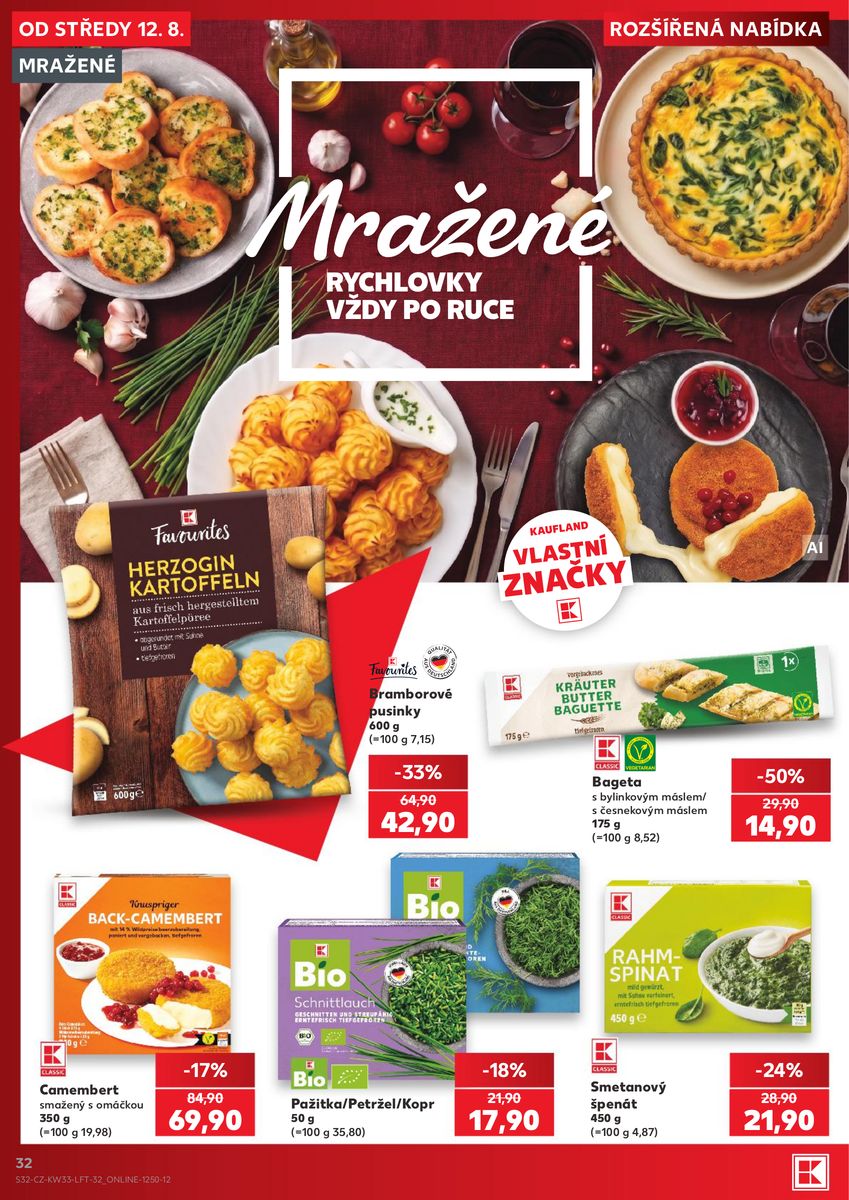 Kaufland catalog page 32 — 2026-08-12 to 2026-08-18