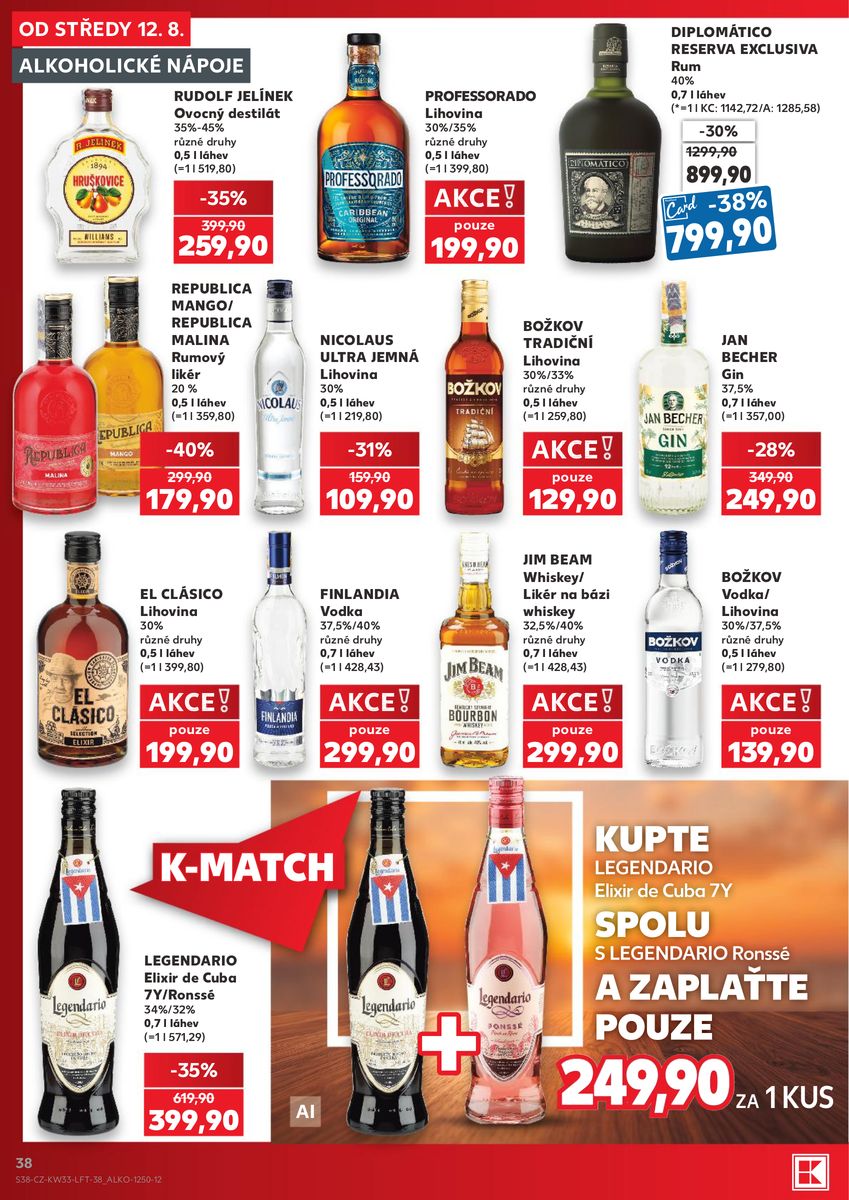 Kaufland catalog page 38 — 2026-08-12 to 2026-08-18