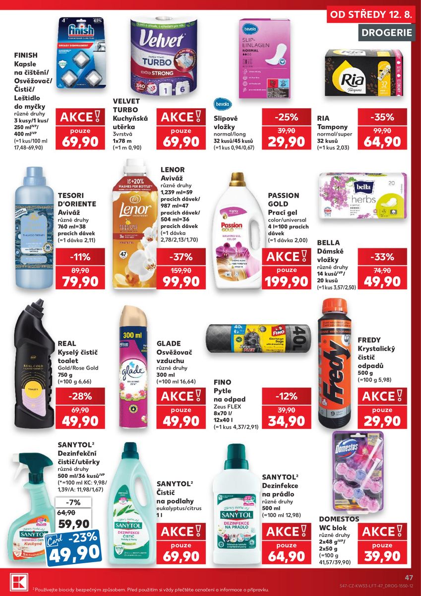 Kaufland catalog page 47 — 2026-08-12 to 2026-08-18