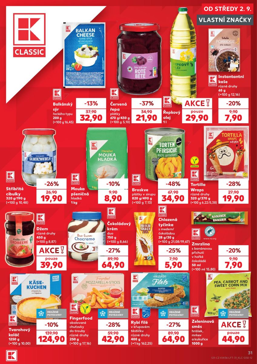 Kaufland catalog page 31 — 2026-09-02 to 2026-09-08