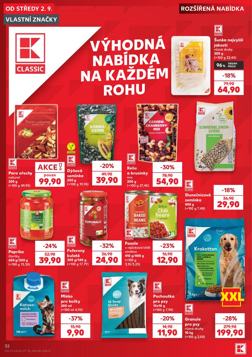 Kaufland catalog page 32 — 2026-09-02 to 2026-09-08