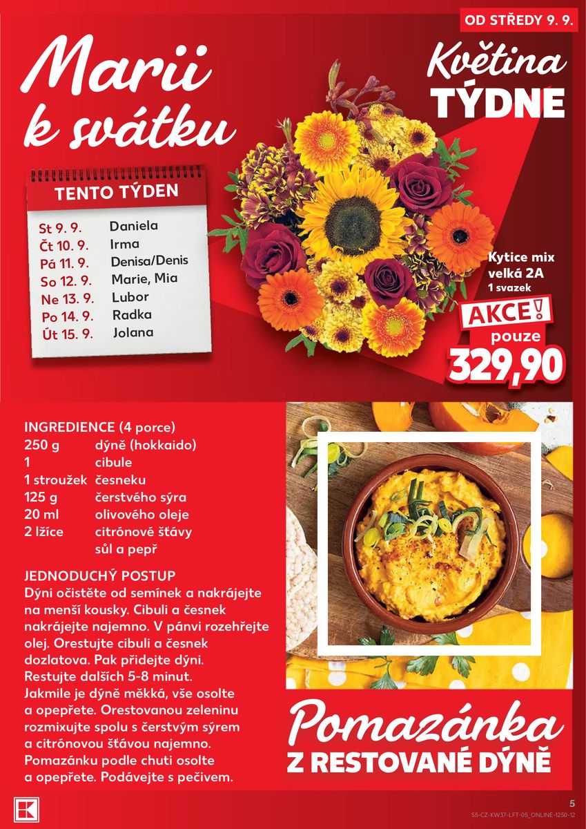 Kaufland catalog page 5 — 2026-09-09 to 2026-09-15