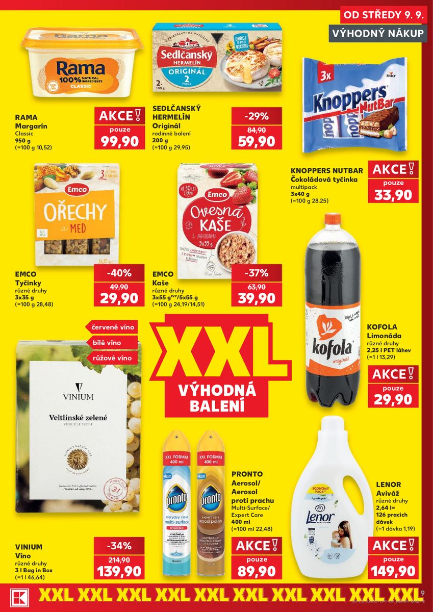 Kaufland catalog page 9 — 2026-09-09 to 2026-09-15