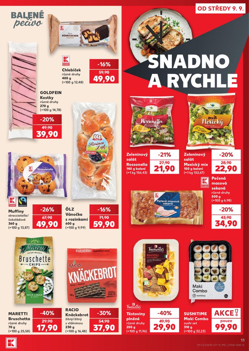 Kaufland catalog page 11 — 2026-09-09 to 2026-09-15