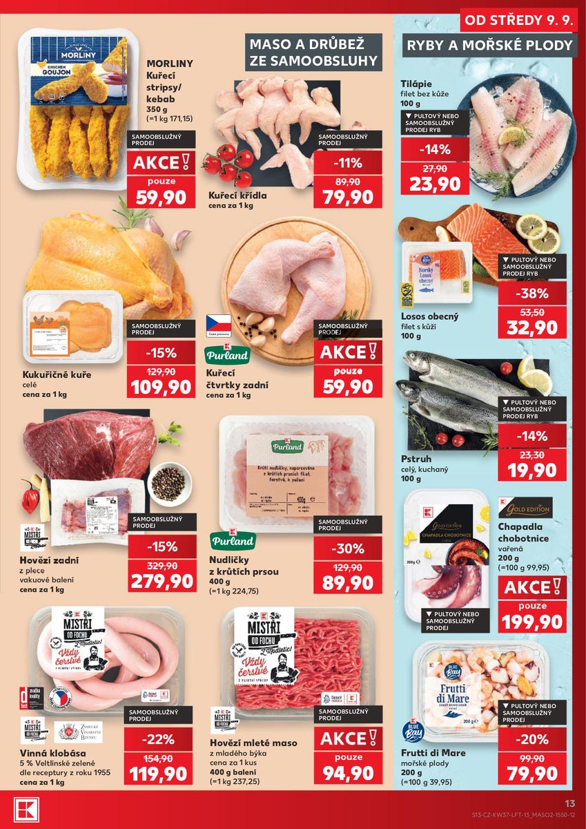 Kaufland catalog page 13 — 2026-09-09 to 2026-09-15