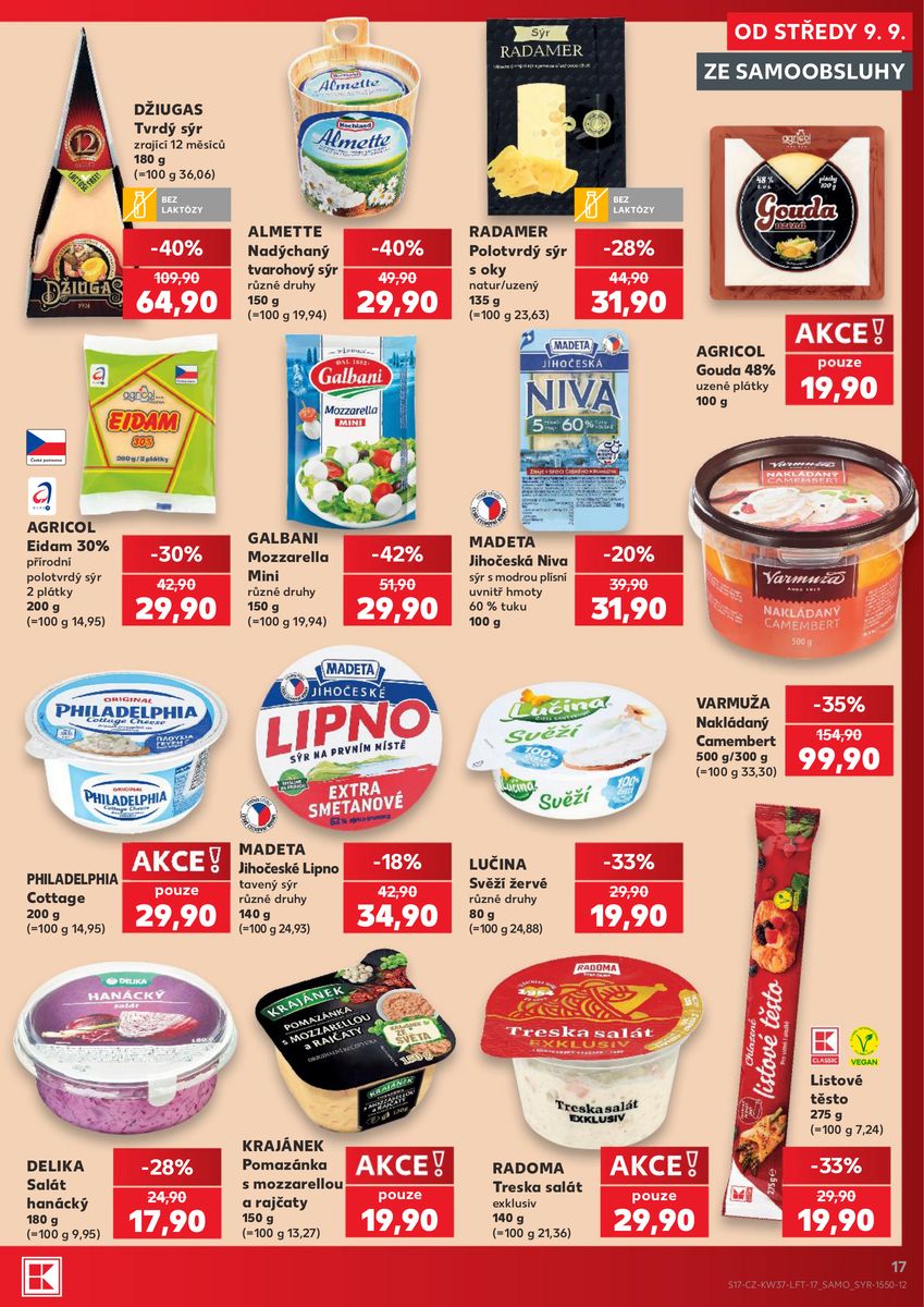 Kaufland catalog page 17 — 2026-09-09 to 2026-09-15