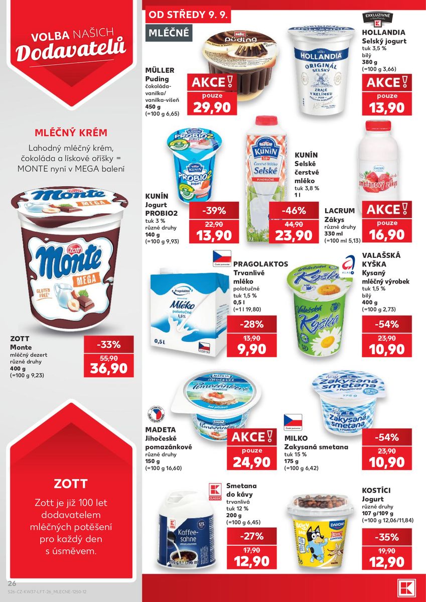 Kaufland catalog page 26 — 2026-09-09 to 2026-09-15