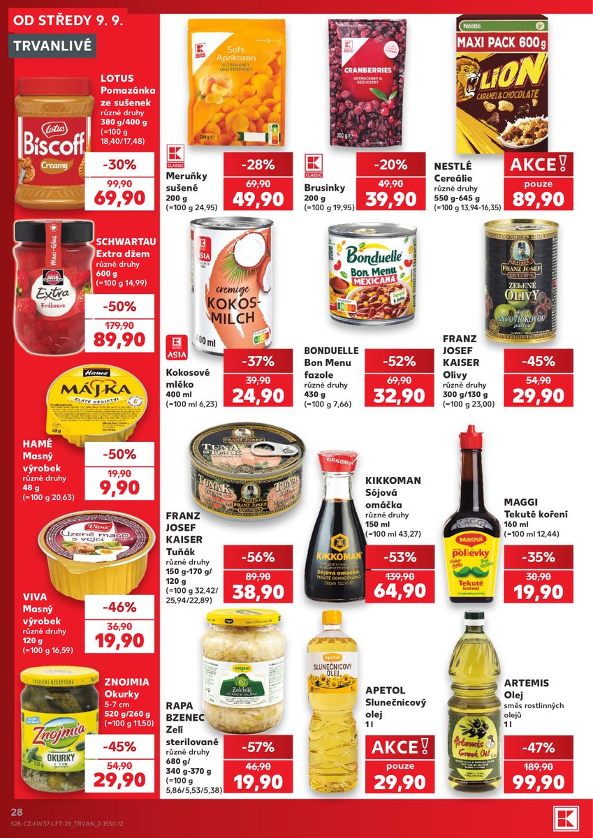 Kaufland catalog page 28 — 2026-09-09 to 2026-09-15