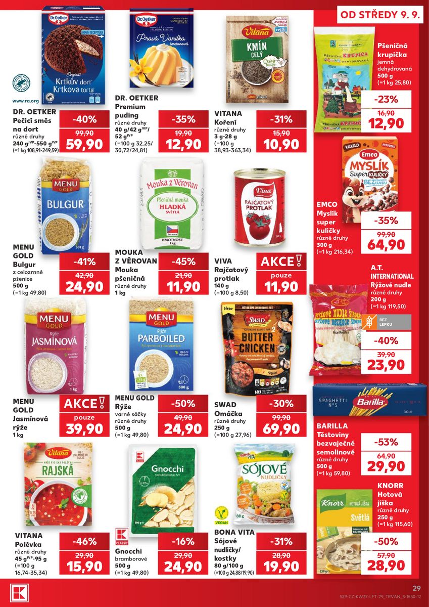 Kaufland catalog page 29 — 2026-09-09 to 2026-09-15