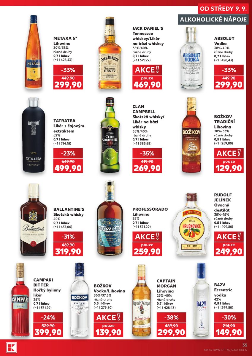 Kaufland catalog page 35 — 2026-09-09 to 2026-09-15