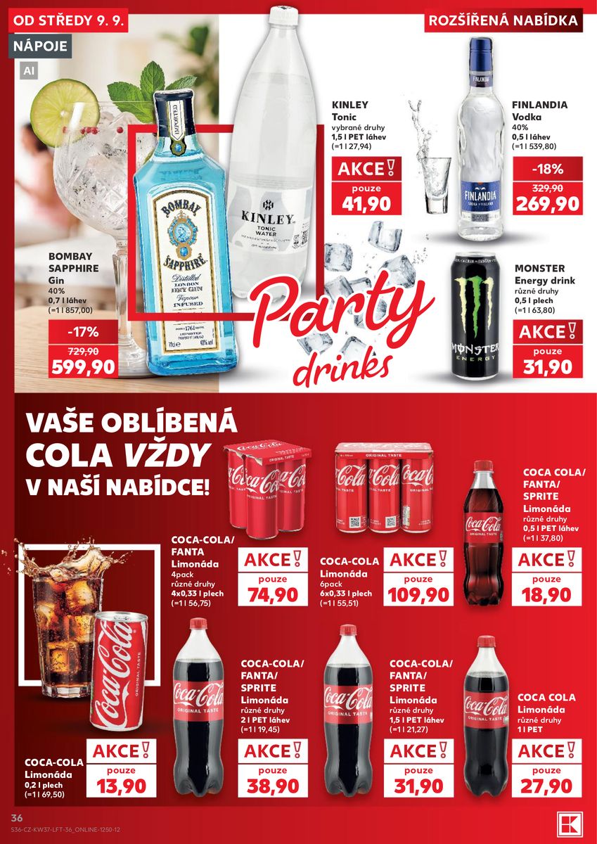 Kaufland catalog page 36 — 2026-09-09 to 2026-09-15