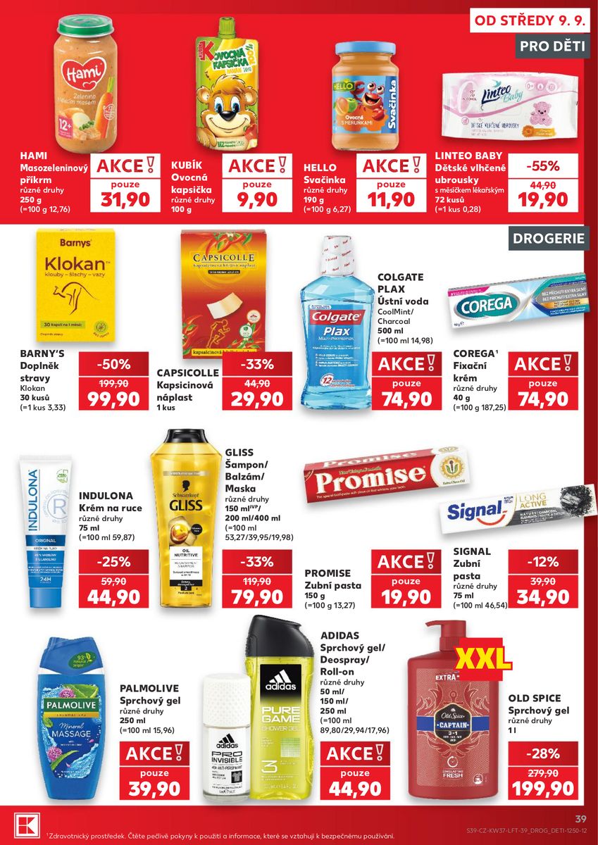 Kaufland catalog page 39 — 2026-09-09 to 2026-09-15