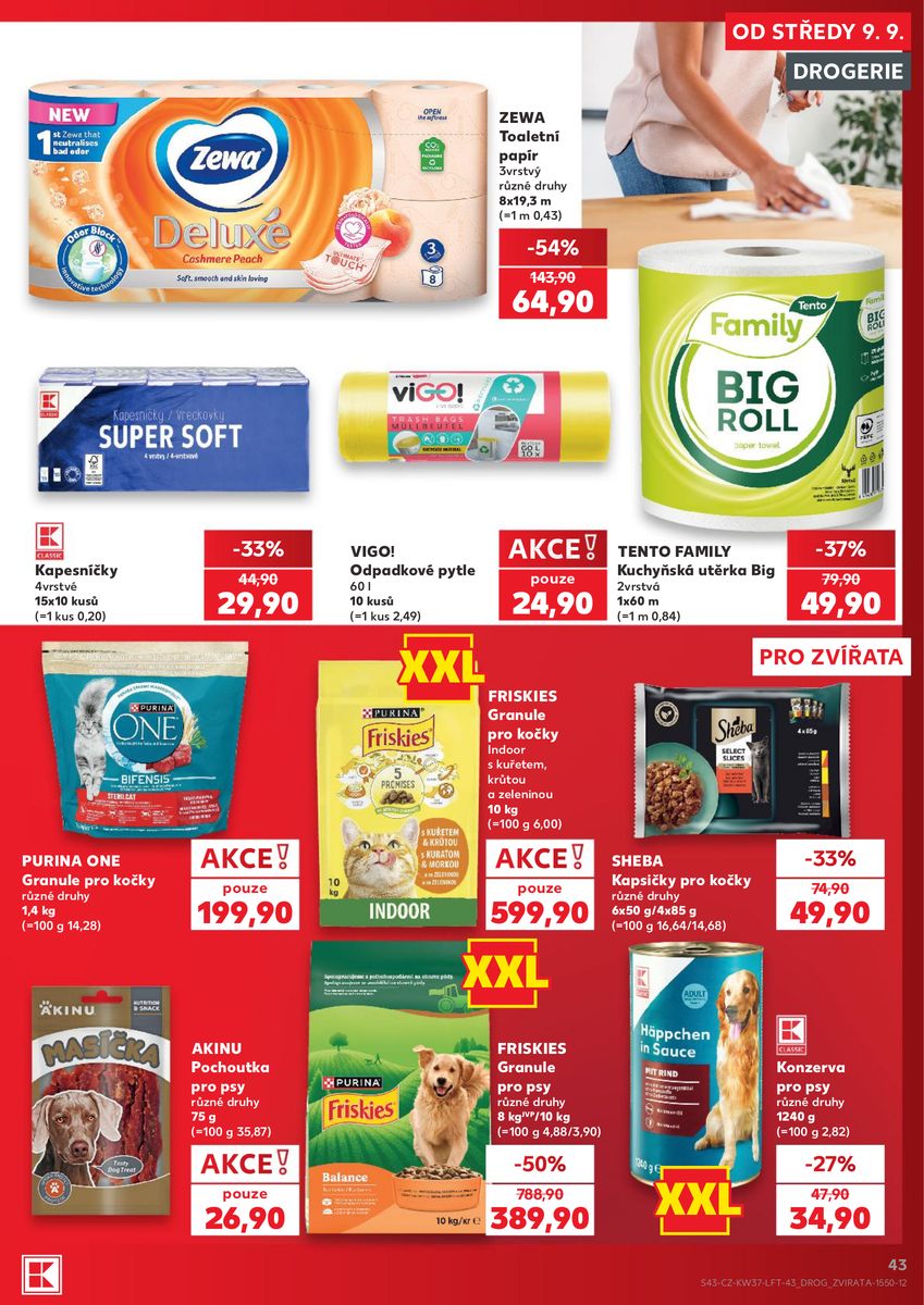 Kaufland catalog page 43 — 2026-09-09 to 2026-09-15