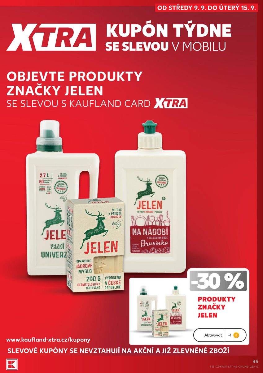 Kaufland catalog page 45 — 2026-09-09 to 2026-09-15