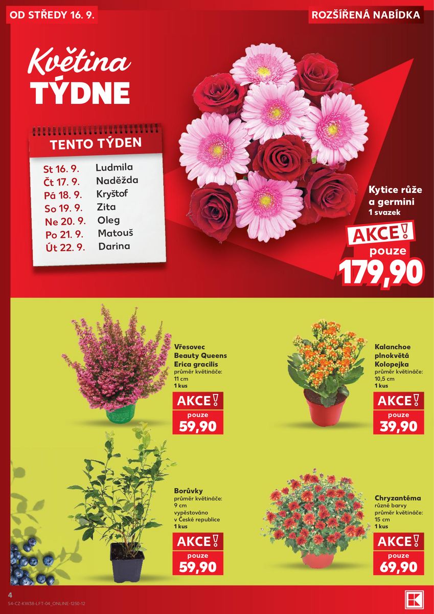 Kaufland catalog page 4 — 2026-09-16 to 2026-09-22