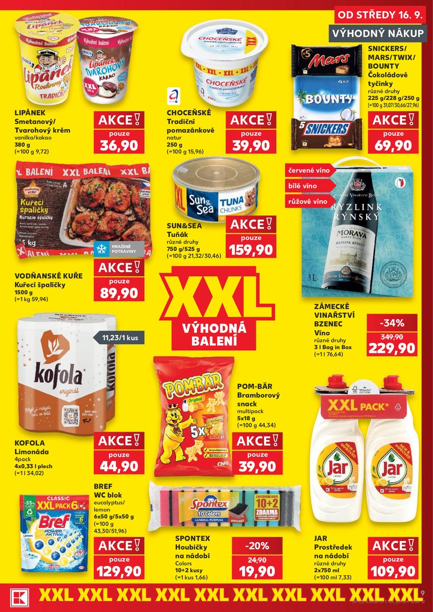 Kaufland catalog page 9 — 2026-09-16 to 2026-09-22