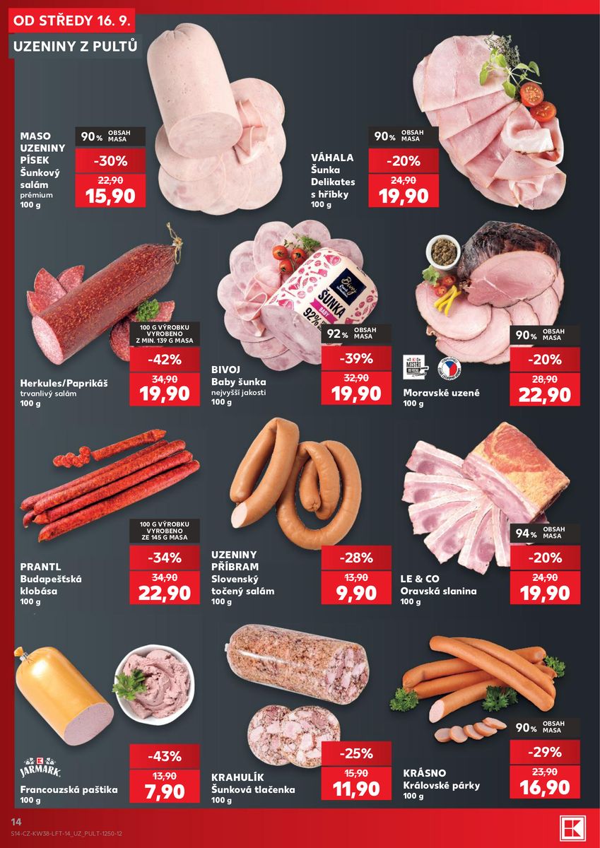 Kaufland catalog page 14 — 2026-09-16 to 2026-09-22