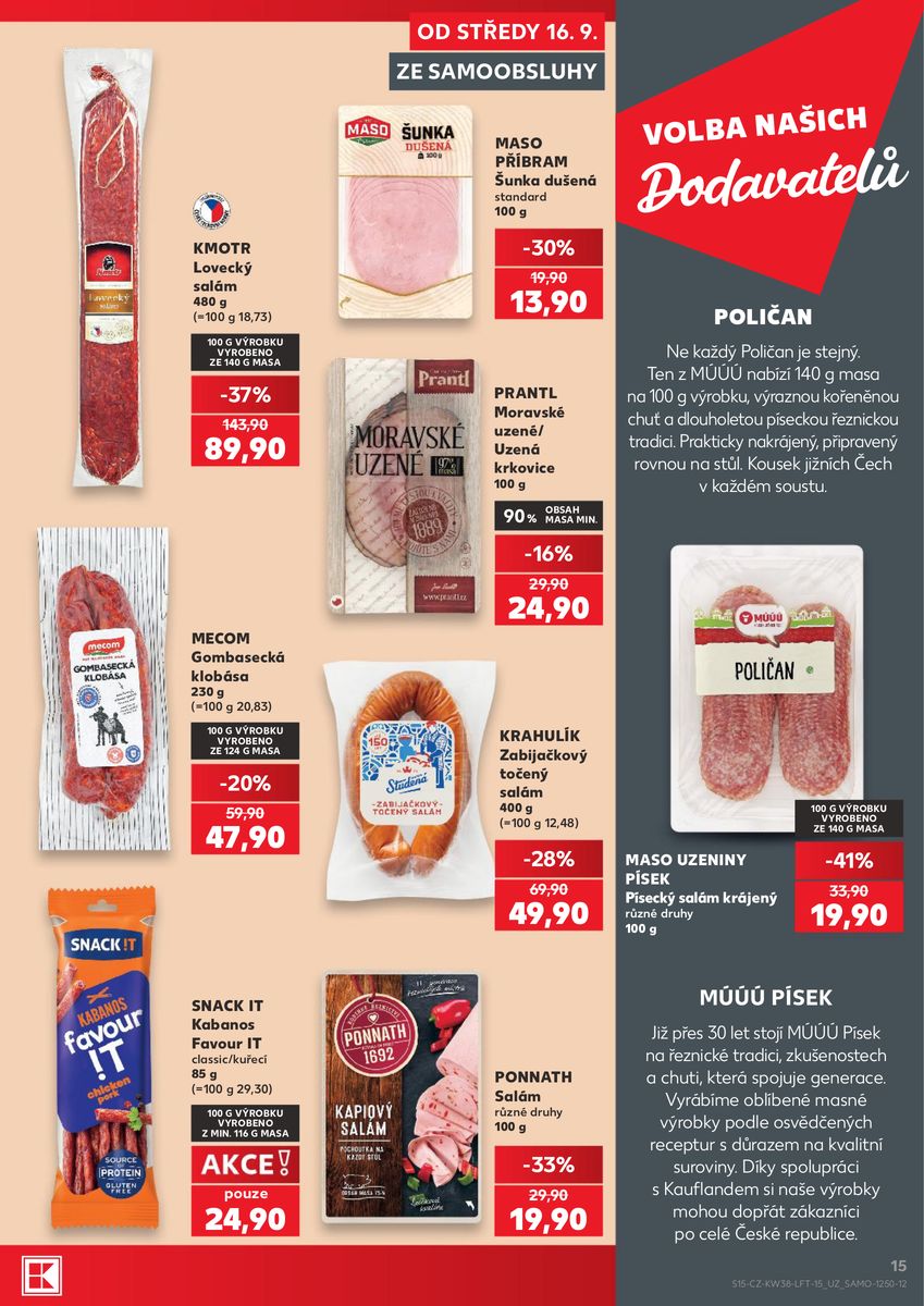 Kaufland catalog page 15 — 2026-09-16 to 2026-09-22