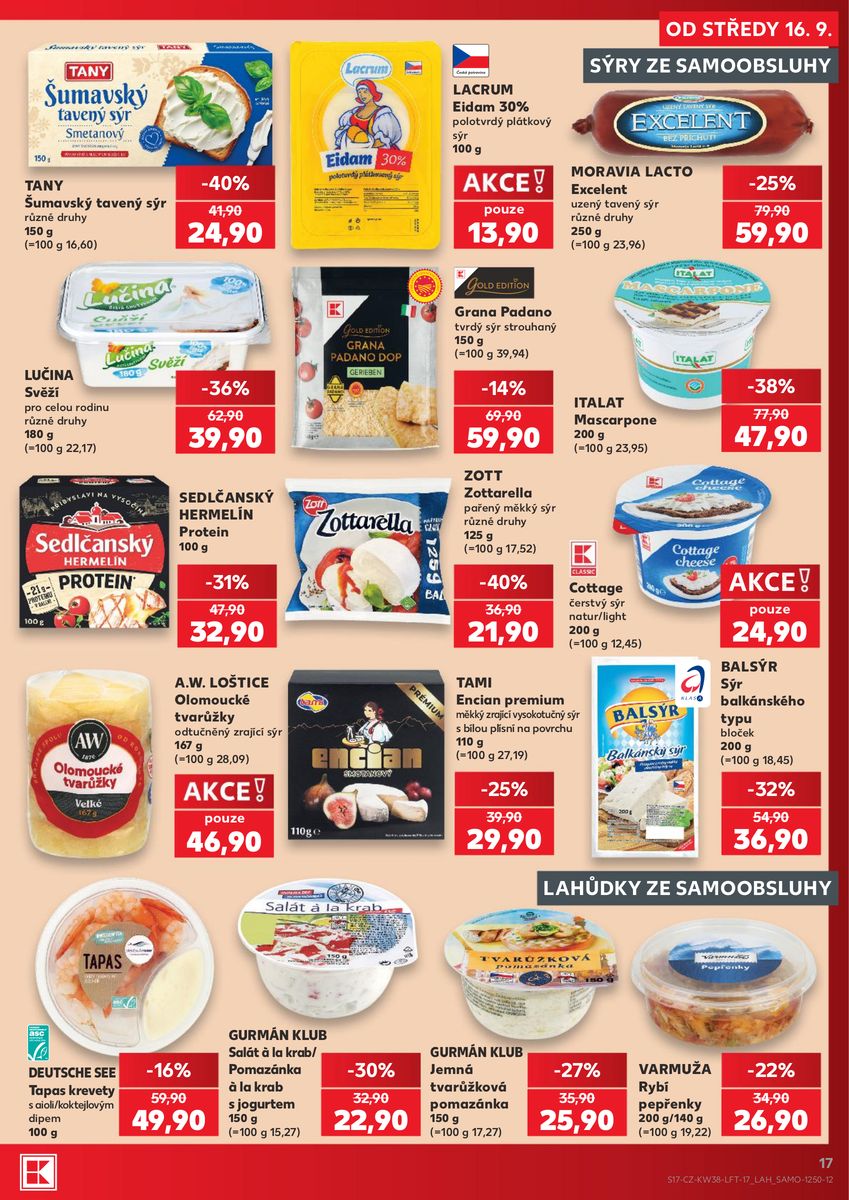 Kaufland catalog page 17 — 2026-09-16 to 2026-09-22