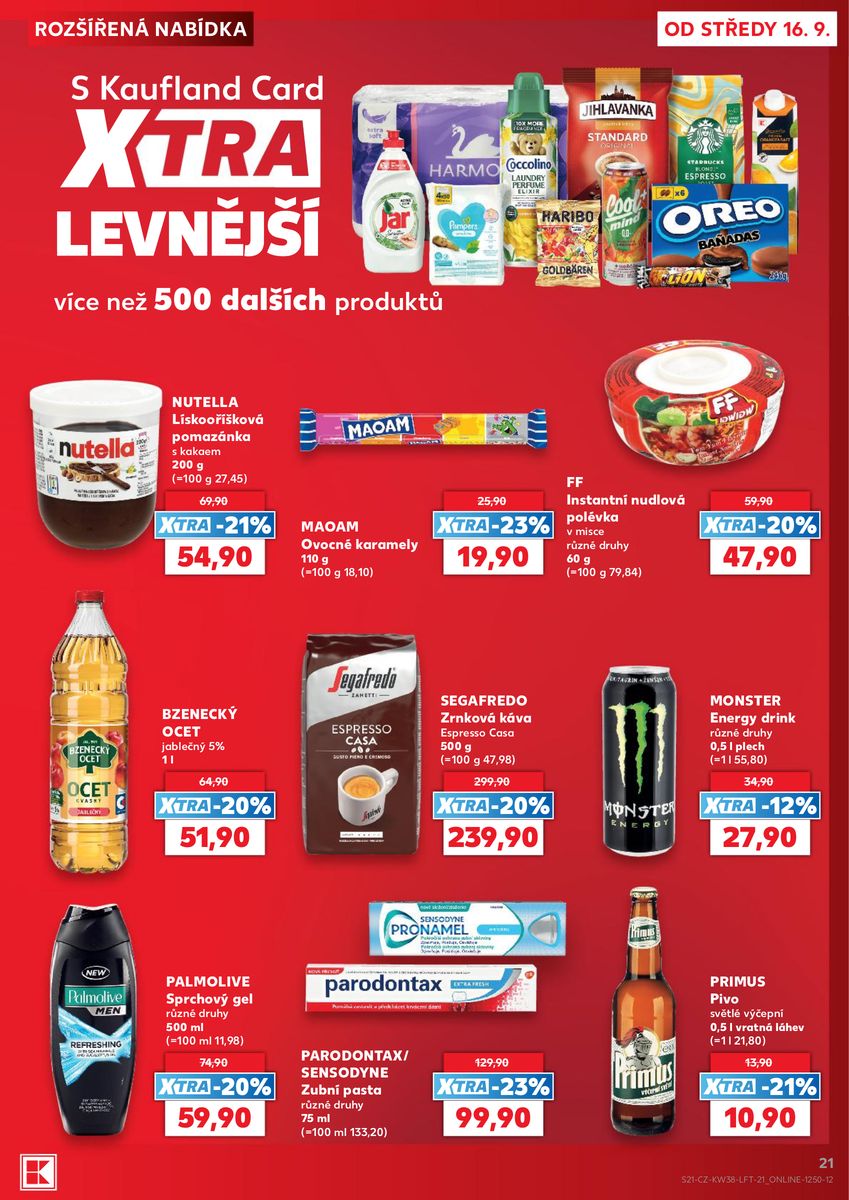 Kaufland catalog page 21 — 2026-09-16 to 2026-09-22