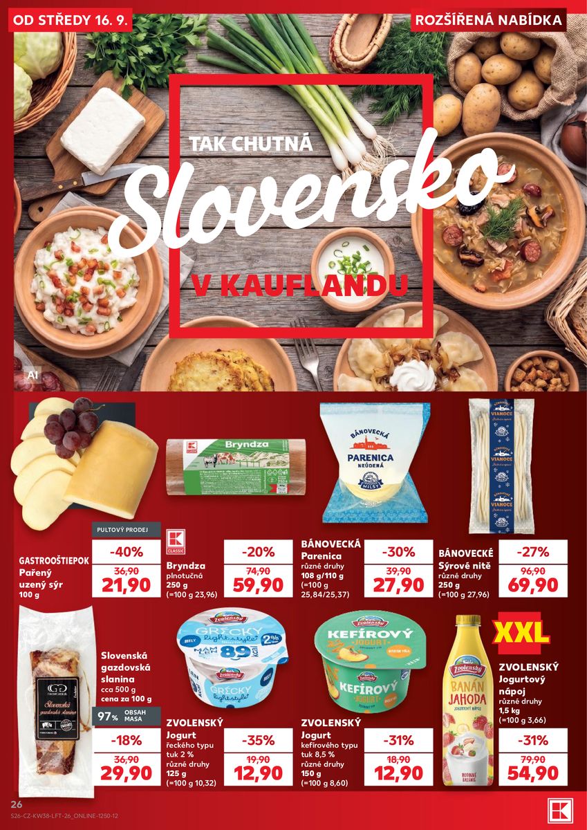 Kaufland catalog page 26 — 2026-09-16 to 2026-09-22